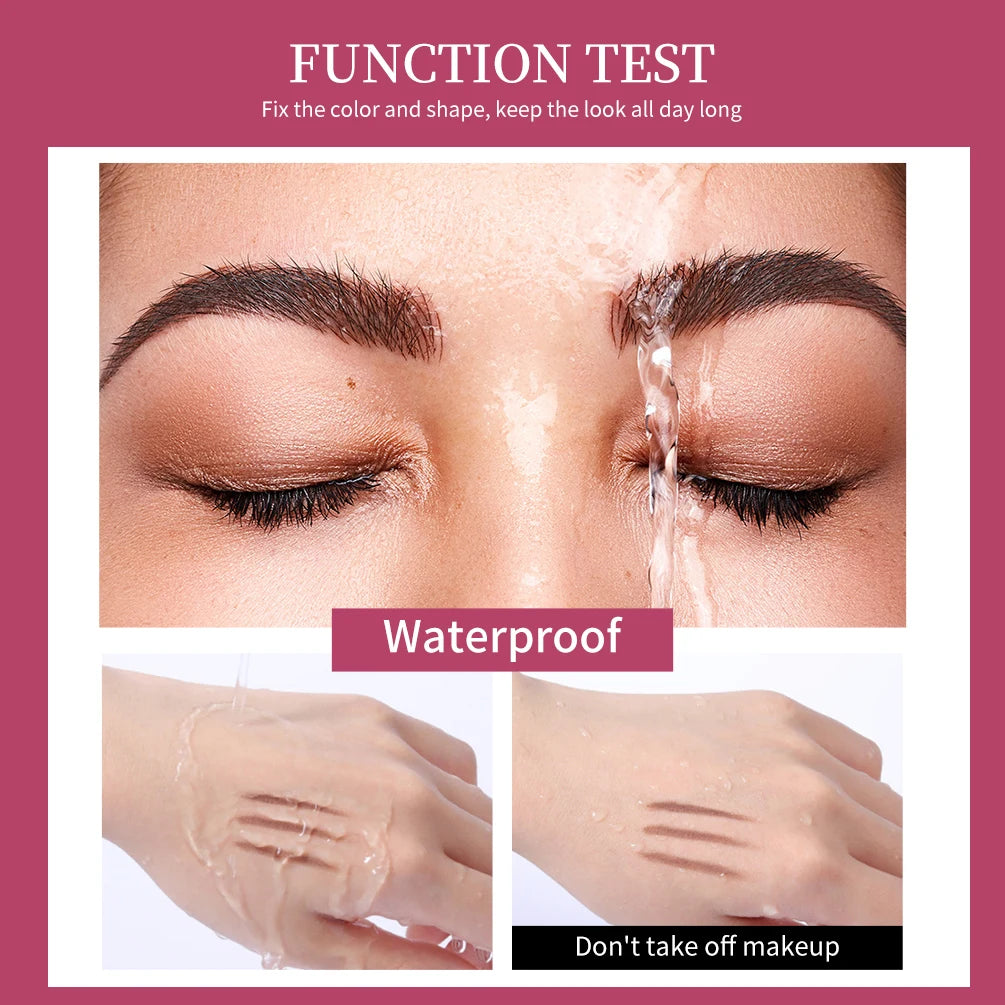 Eyebrow Styling Gel Liquid Colorless Transparent Fixed Gel Waterproof Sweat-proof Eyebrow Repair Lasting Makeup Gel For Eyebrows