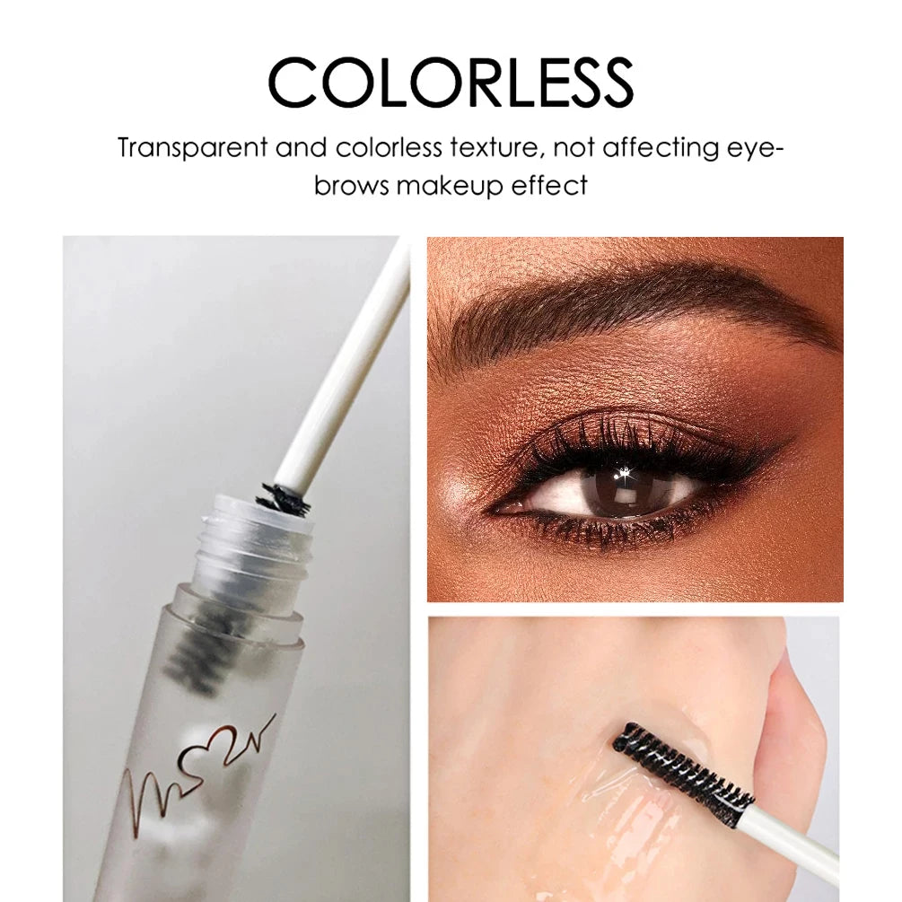 Eyebrow Styling Gel Liquid Colorless Transparent Fixed Gel Waterproof Sweat-proof Eyebrow Repair Lasting Makeup Gel For Eyebrows