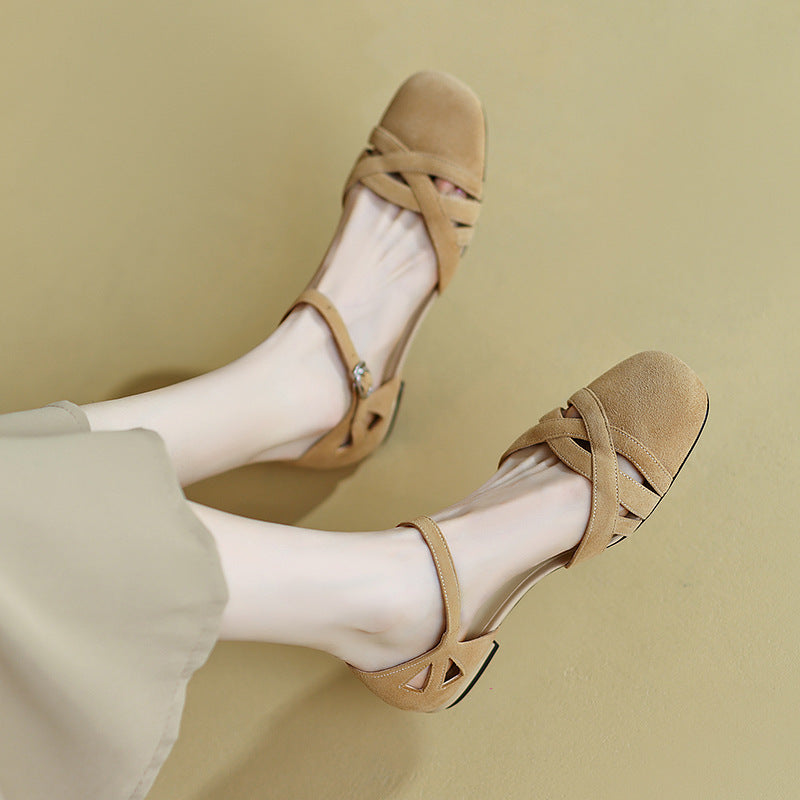 French Style Classic Retro Roman Sandals | Premium Quality & Trendy Design