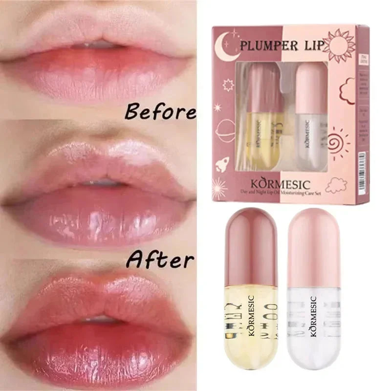 Instant Lip Plumping Essential Oil Nourishing Antiwrinkle Moisturising Sexy Lip Care Ultimate Plumping Lip Gloss Serum Cosmetics