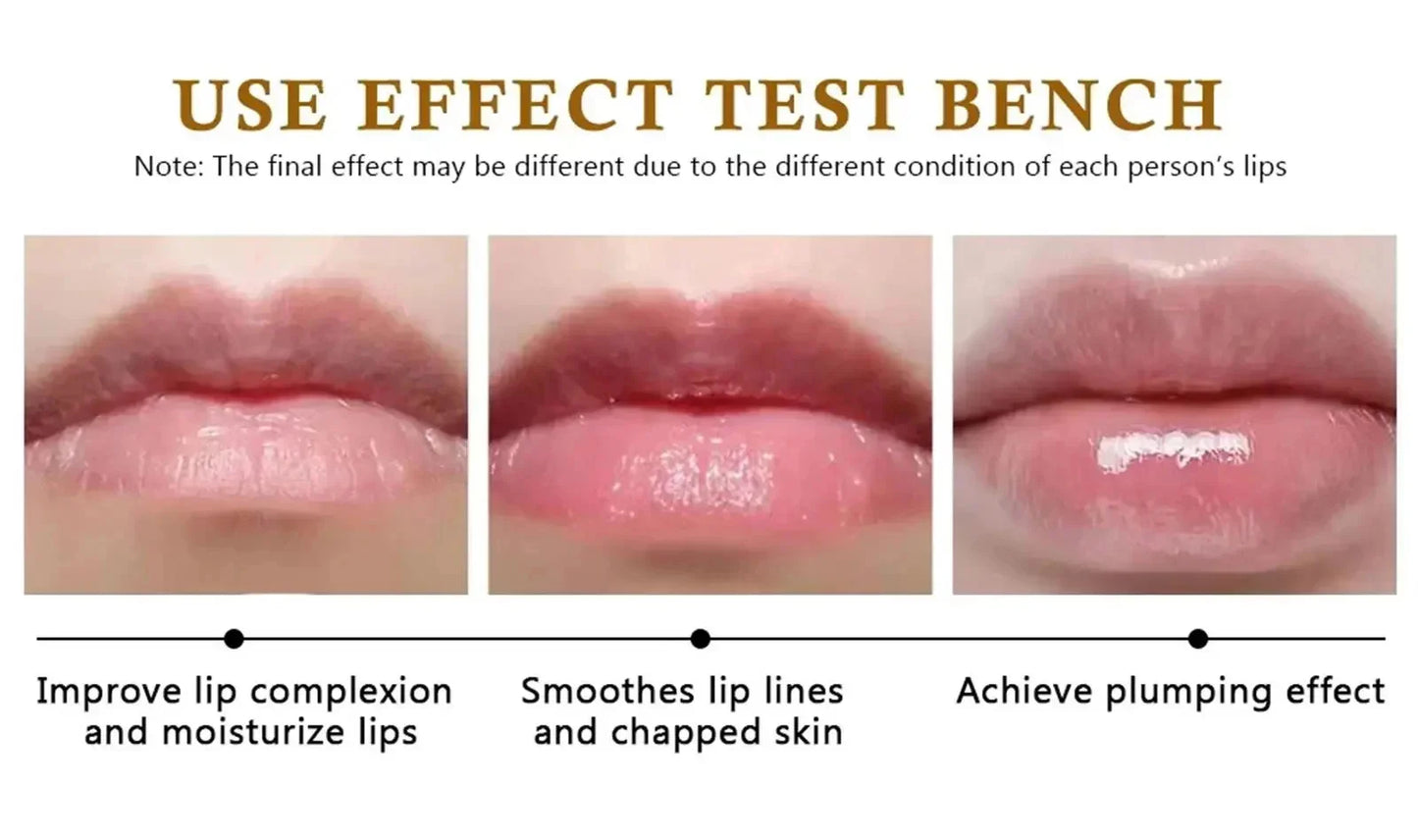 Instant Lip Plumping Essential Oil Nourishing Antiwrinkle Moisturising Sexy Lip Care Ultimate Plumping Lip Gloss Serum Cosmetics