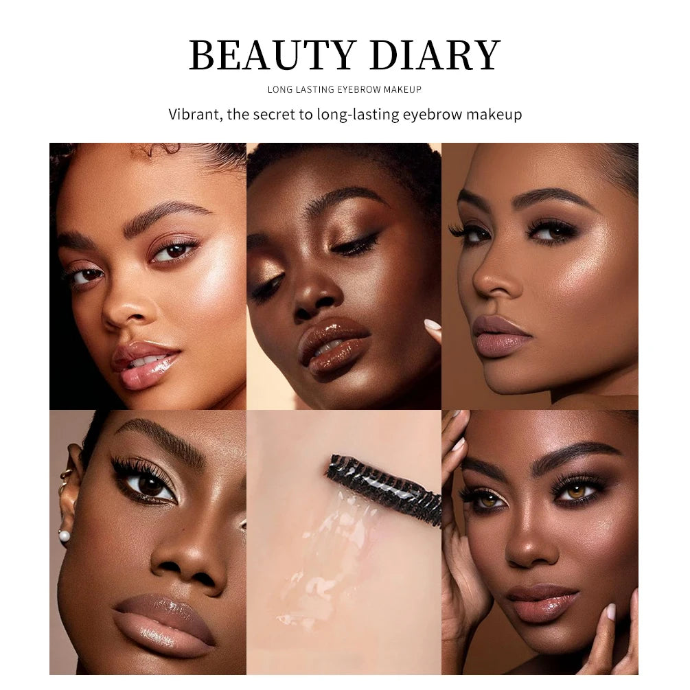 Eyebrow Styling Gel Liquid Colorless Transparent Fixed Gel Waterproof Sweat-proof Eyebrow Repair Lasting Makeup Gel For Eyebrows