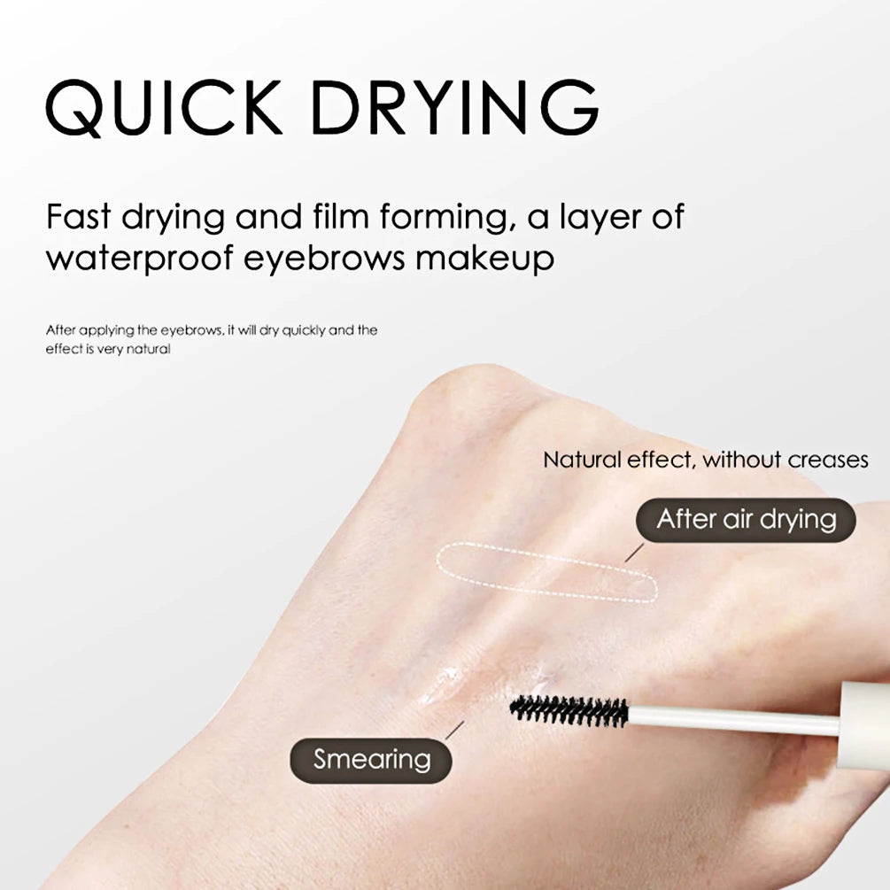 Eyebrow Styling Gel Liquid Colorless Transparent Fixed Gel Waterproof Sweat-proof Eyebrow Repair Lasting Makeup Gel For Eyebrows