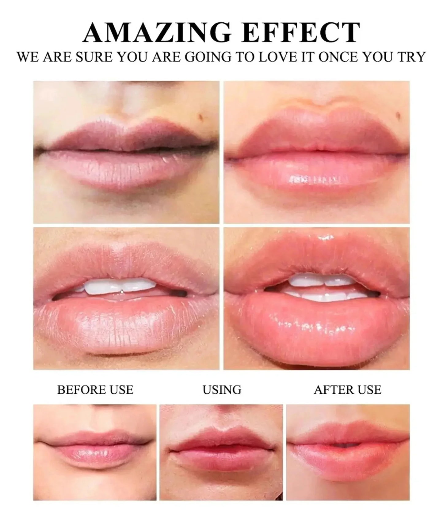 Instant Lip Plumping Essential Oil Nourishing Antiwrinkle Moisturising Sexy Lip Care Ultimate Plumping Lip Gloss Serum Cosmetics