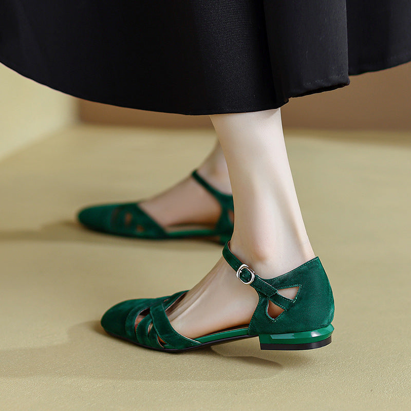 French Style Classic Retro Roman Sandals | Premium Quality & Trendy Design